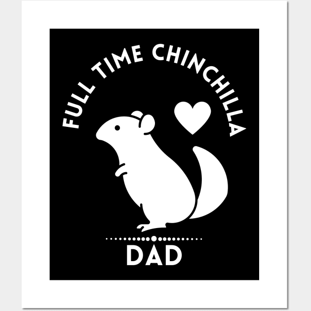 Chinchilla Dad Wall Art by NICHE&NICHE